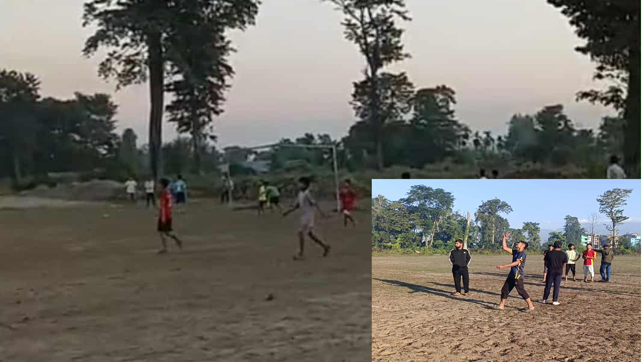 उर्लाबारी–३ मा सार्वजनिक जमिन फिर्ता आएपछि युवा उत्साहित, क्रिकेट–फुटबल खेल्नेहरूको घुइँचो